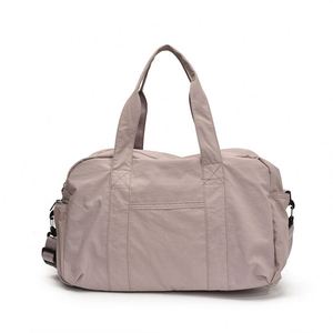 Fashion Style Large Capacity Portable Oxford Shopping Travel <b>Bag</b> <b>Women</b> Tote <b>Bag</b> Candy Color Custom Logo with Zipper and Pocket - Product Image 1