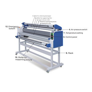 Vinyl <b>Lamination</b> <b>Machine</b> with Heat <b>Laminating</b> Automatic <b>Laminator</b> - Product Image 6