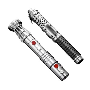 Vente en gros de sabre laser <span class=keywords><strong>Darth</strong></span> <span class=keywords><strong>Maul</strong></span> sabre laser avec sabre oscillant lisse Neo Pixel sabre laser Cosplay à l'exclusion de la lame - Product Image 4