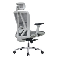 Mobilier de bureau moderne accoudoir confortable chaise de bureau ergonomique en maille pivotante réglable avec soutien lombaire