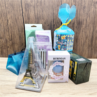Boîtes en PVC personnalisées, boîte d'emballage avec fenêtre transparente en PET, emballage de bonbons, boîtes transparentes