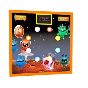 Jeux interactifs de réaction sur mur lumineux, équipement de salle sensorielle, entraînement physique pour enfants, aire de jeux intérieure certifiée CE - Product Image 3