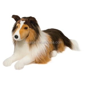 Tùy Chỉnh Plush Dog Plush Thô Collie Đồ Chơi - Product Image 4