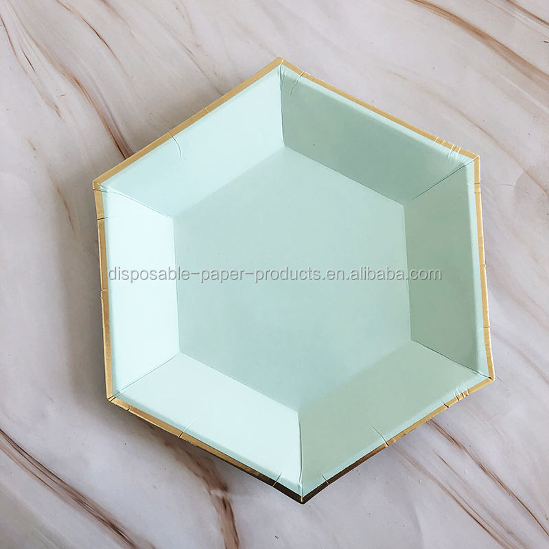 Menthe Vert + or bord, 8 pcs/plis