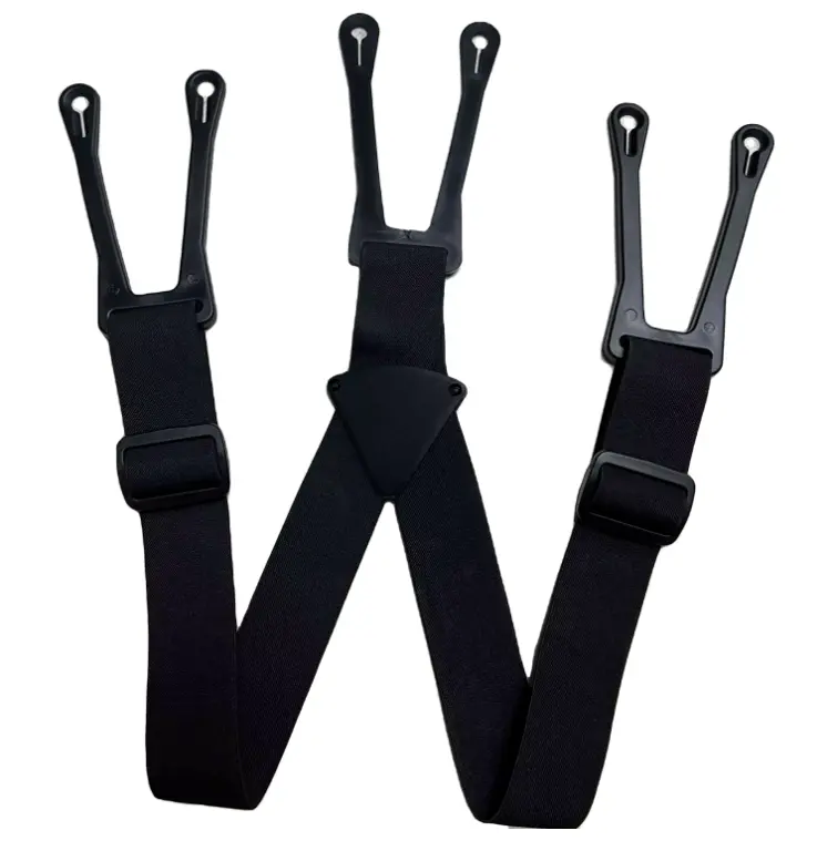 Ufficiale uso esclusivo nero elastico a forma di Y bretelle sportive da Hockey