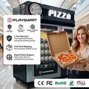 Máquina Expendedora de Pizza Comercial de los 90, Automática, para Exteriores, con Certificación CE para Europa, Funcionamiento Continuo Sin Supervisión - Product Image 5