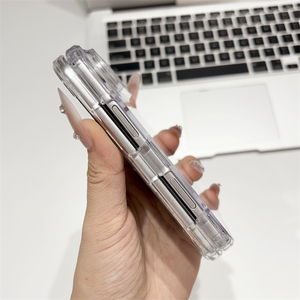 Étui de téléphone robuste magnétique haute transparence pour iPhone 18 Fold, hybride TPU PC, charge sans fil, anti-chute - Product Image 4