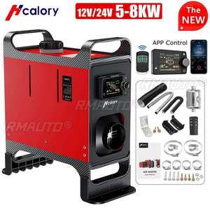 Nouveau Chauffage d'Air Diesel Hcalory 12V 24V 5-8KW pour Voiture, avec Réservoir 5L, Écran LCD, Contrôle à Distance via APP Bluetooth et Diffusion Vocale (Modèle 2022) - Product Image 1