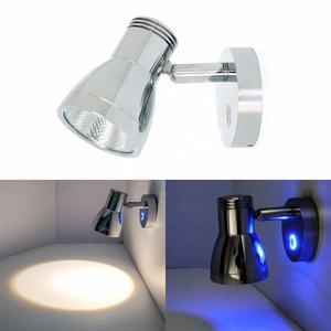 حقيقية البحرية المبيعات الساخنة 12V مركبة بحرية الجدار شنت أضواء مسة يعتم LED الداخلية القراءة ضوء - Product Image 6