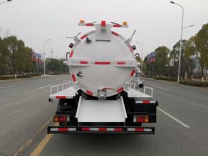 उच्च दबाव वैक्यूम सक्शन ट्रक का इस्तेमाल किया वैक्यूम सीवेज ट्रक - Product Image 6