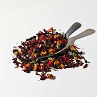 Teh Bunga Buah Organik Rasa Black Forest Wild Berry 100% Teh Kesehatan Alami Murni Kemasan Besar