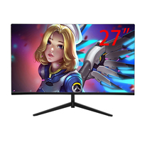 Monitor para PC de Juegos Económico con Protección Ocular, LED HD Integrado, 24 Pulgadas, 144Hz, 2ms, Panel MVA, 110% SRGB, Interfaz DP