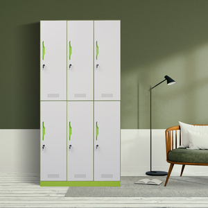 2025 casier de rangement en métal de haute qualité armoire moderne fer vêtements casier pour appartement école personnel stockage extérieur cuisine utilisation - Product Image 4