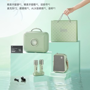 Divoom Dual <b>Microphone</b> Ktv Speaker 50W <b>Bluetooth</b> Portable Outdoor Karaoke System With High Fidelity Sound Quality - Product Image 4