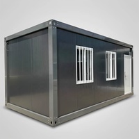 Bâtiment de bureau préfabriqué modulaire et extensible, style ferme, pour dortoir, salle de réunion, atelier portable, garage démontable