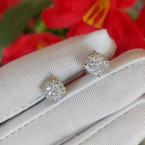 Pendientes Xinfly de Oro de 18K de Lujo con Diamante Natural de 0.66CT Aprox. 8mm para Hombre y Mujer - Product Image 5