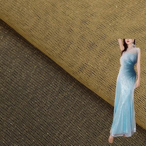 Ademend En Lichtgewicht 90% Nylon + 10% Mesh Netstof Met Lovertjes Voor Avondjurken En Jurken Met Lovertjes Van Tule - Product Image 2