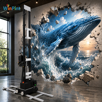 Imprimante murale directe pour l'extérieur, machine à peinture murale 3D, imprimante numérique à tête d'impression pour papier peint domestique