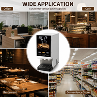Distributeur de boissons instantanées commercial OEM à 3 têtes, machine à café, lait et thé pour restaurant, épicerie de proximité