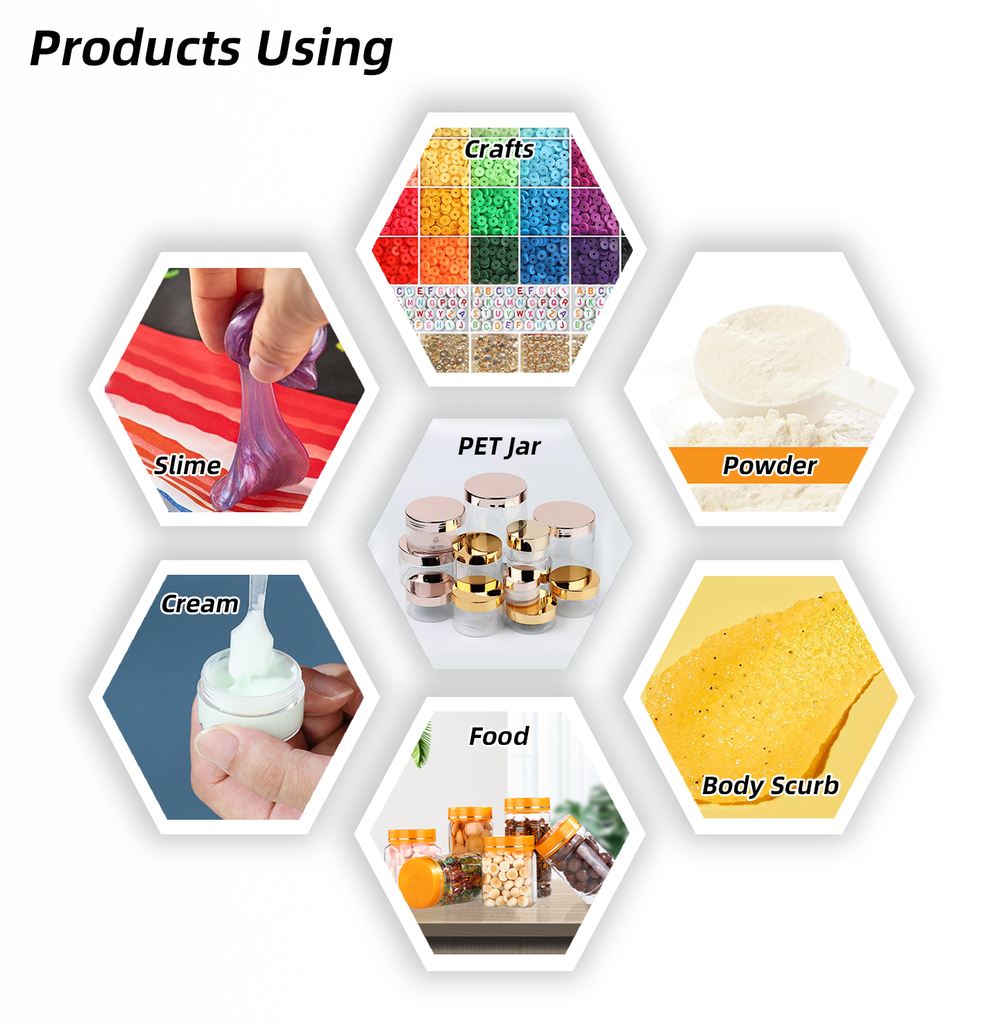 50ml 100ml 150ml 200ml 250ml 500ml Clear Plastic Cosmetic Container Cream Jar With Gold Lid Rose Gold Lid