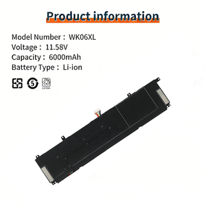 <span class=keywords><strong>Batterie</strong></span> d'Ordinateur <span class=keywords><strong>Portable</strong></span> WK06XL pour <span class=keywords><strong>HP</strong></span> <span class=keywords><strong>Omen</strong></span> 16-B 16-K <span class=keywords><strong>17</strong></span>-CK <span class=keywords><strong>17</strong></span>-CK0001NL M41640-AC1 M41711-005 TPN-Q265 TPN-Q266 TPN-Q280 - Product Image 2
