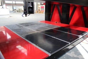 높은 Z 4 축 나무 조각 CNC 기계 강한 무거운 구조 - Product Image 4