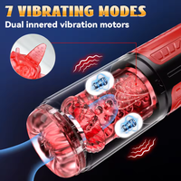 Masturbateur masculin, Godet de masturbation vibrant automatique, Jouet sexuel masculin, Vibrateur, Pompe à pénis électrique 18+