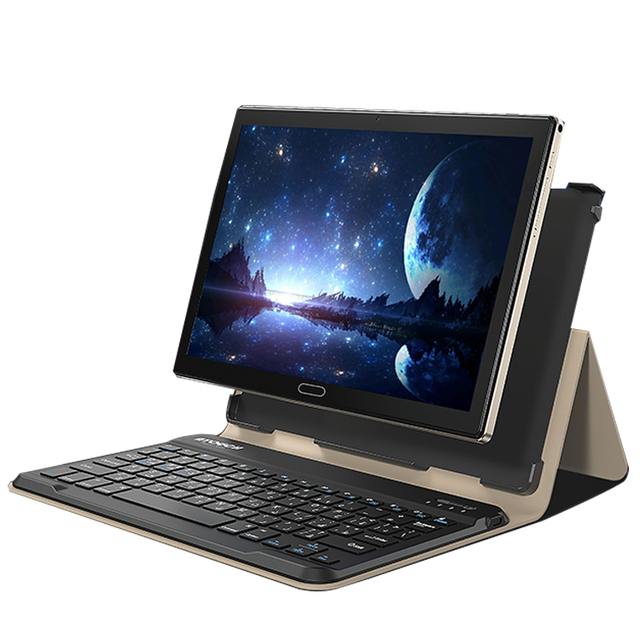 Android Display 5G OEM Screen 10.1 Inch 4GB RAM+128GB ROM Dual SIM Card Tablet PC Tablet with Keyboard Laptop Tablet ATOUCH A105