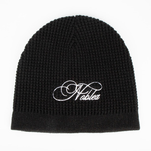 Gorro de Invierno Térmico Personalizado con Logotipo Bordado, Tejido Waffle, Estilo Urbano, Sin Puño, Gorro Tipo Beanie - Product Image 5