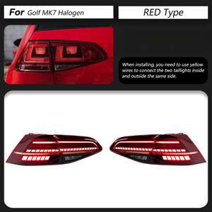 Feux de voiture pour <span class=keywords><strong>Golf</strong></span> <span class=keywords><strong>7</strong></span>, <span class=keywords><strong>feu</strong></span> arrière LED, 2013-2020, <span class=keywords><strong>Golf</strong></span> <span class=keywords><strong>7</strong></span>.5, <span class=keywords><strong>feu</strong></span> arrière, <span class=keywords><strong>feu</strong></span> <span class=keywords><strong>stop</strong></span>, signal dynamique, animation, accessoire automobile - Product Image 5