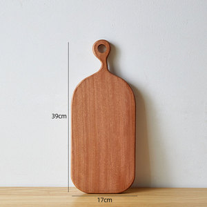 OEM bán buôn nhà máy tùy chỉnh nhà bếp trống dày thớt gỗ khối gỗ tre keo đen Walnut thớt - Product Image 5