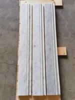 Usine En Gros Naturel Carrare Blanc Marbre 5 "x 12" Plinthe Plinthe Moulure De Garniture