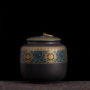 Pot <span class=keywords><strong>de</strong></span> thé vintage en céramique <span class=keywords><strong>de</strong></span> style courtois <span class=keywords><strong>de</strong></span> haute qualité MSH bocaux <span class=keywords><strong>de</strong></span> stockage scellés - Product Image 6