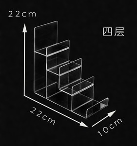 Giá Trưng Bày Ví <span class=keywords><strong>Acrylic</strong></span> Trong Suốt Có Nhiều Ngăn Để Đựng Ví Hoặc Túi Xách Trưng Bày Quảng Cáo Mặt Bàn - Product Image 4