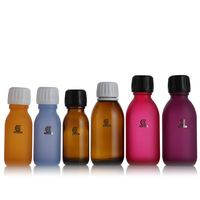 Vente flash : flacon en verre ambré de 60 ml et 120 ml, emballage de qualité supérieure, couleur personnalisée, flacon de toner pour potion