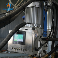 Ligne de production automatique de placages en pierre artificielle PU avec machine à mousser et pompe à commande PLC pour panneaux muraux en pierre artificielle