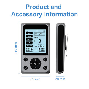 32 chế độ <span class=keywords><strong>EMS</strong></span> Máy massage Chất lượng cao 2 kênh hàng chục <span class=keywords><strong>EMS</strong></span> 7000 massage hàng chục Máy Pain Relief Đơn vị điều trị thiết bị - Product Image 4