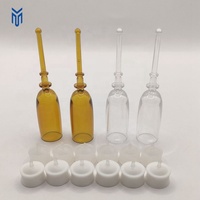 2ml 5ml ps Acide Hyaluronique Ampoule Bouteille jetable sérum seringue bouteille d'emballage pour Essence Liquide soins de la peau emballage