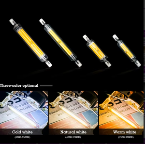 Ampoule <span class=keywords><strong>LED</strong></span> COB à tube de verre haute puissance <span class=keywords><strong>R7S</strong></span> 78MM/118MM <span class=keywords><strong>Led</strong></span> Cob <span class=keywords><strong>R7s</strong></span> <span class=keywords><strong>118</strong></span> <span class=keywords><strong>mm</strong></span> 20 w - Product Image 3