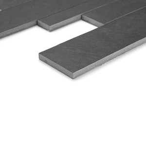 Valona Black <b>Mosaic</b> 30x60 Cm 8.5 Mm Rectified Satin Finish Tile - Product Image 3