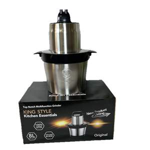 6L небольшая бытовая электрическая машина для приготовления фуфу многофункциональная Мясорубка с миской из нержавеющей стали - Product Image 6