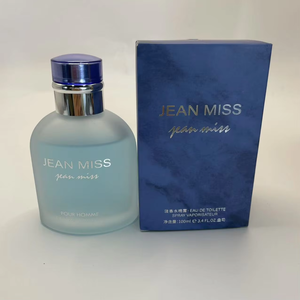 Perfume azul claro de alta calidad para hombre, fragancia de larga duración de 100ml, venta al por mayor - Product Image 4