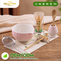 Outils de Cérémonie du Thé Matcha : Fouet, Support et Spatule Classiques pour Matcha