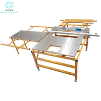 Hot Style WJ680 Portable Mini Scie À Table Horizontale Machine De Découpe De Bois pour PVC Mélamine Conseil Contreplaqué Bois Cutter Panneau