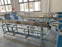 Ligne de production d'extrusion de tubes en plastique PP PLA pour la fabrication de pailles à boire pour le café, le thé, le lait, l'eau, les boissons, le Sprite, la Coca-Cola, les cocktails