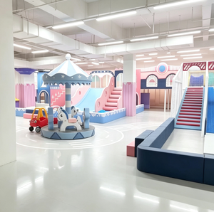 Aire de jeux intérieure commerciale personnalisée, équipement familial, <span class=keywords><strong>toboggan</strong></span> pour enfants pour zone ludique pour centre de divertissement - Product Image 3