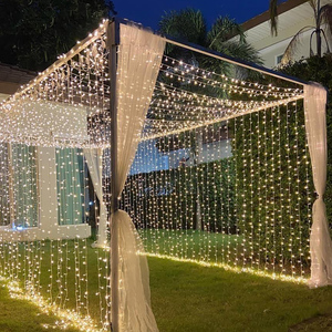 Warm White LED <b>String</b> <b>Lights</b> PVC IP68 Waterproof Twist Lock Connector 100M 1000 LED Christmas <b>Outdoor</b> Commercial Decor - Product Image 3