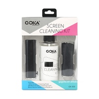 Kit de nettoyage d'écran, solution nettoyante en spray de 150 ml avec chiffon en microfibre, nettoyant pour écran d'ordinateur, de télévision, kit de nettoyage pour ordinateur portable
