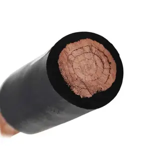 70mm welding cable 16mm 50mm 70mm 95mm 120mm single copper core rubber sheathed