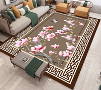 Toptan 3D Özel Baskılı Geometrik Desenli Polyester Banyo Paspası, Yıkanabilir ve Kaymaz, Ev, Yatak Odası, Araba Kullanımı İçin